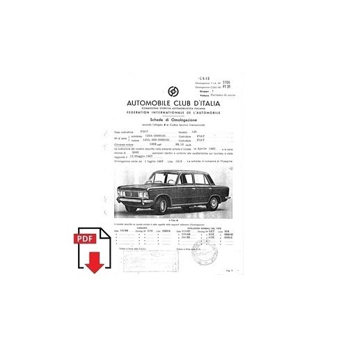 1967 fiat 125 - fiat,