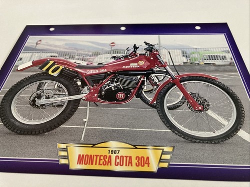 Montesa cota 304 1987 - , fiche