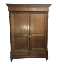 19th Century French Wood Armoire. Good condition. Completely disassembles. Rare