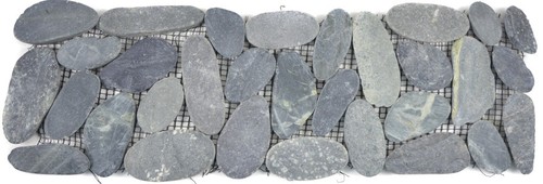 Bordure galet taillé cuisine
