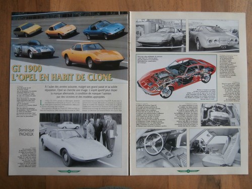 Document opel 1900 - l'opel, gt