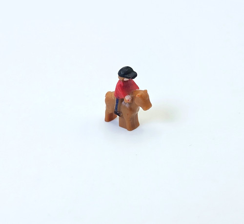 Micro playmobil cavalier sur - micro,