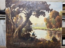 tableau ancien huile sur toile