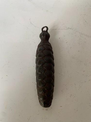 Ancien petit poids pendule - petit,