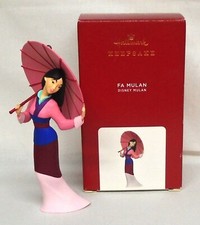 Hallmark Christmas Ornament Disney Princess Fa Mulan 2020 Parasol New in Box K7