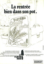 1980 Charvet le plantoir red soil plants advertising 08 24 24 24 24