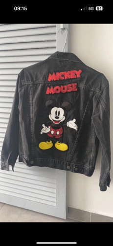 Veste jean lévis mickey - jean,