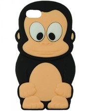 Pour Iphone 4 4S 4G - Gorille Singe Mignon Étui Housse Coque en Silicone 