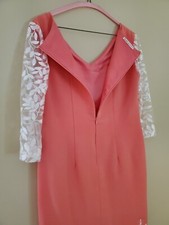 Linea Raffaelli Handmade Copy Cat Special Occasion Short V Neck Dress