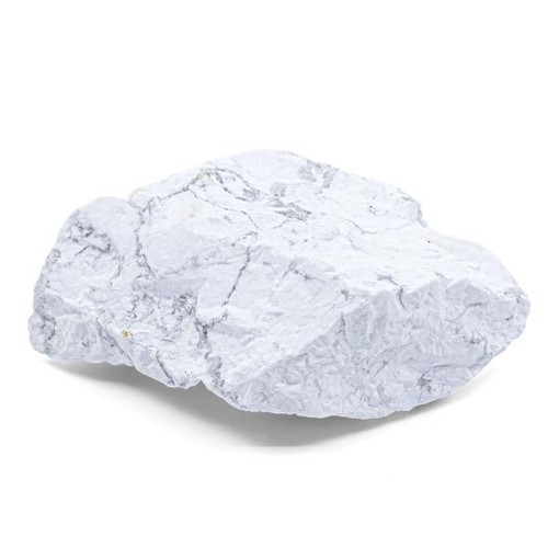Pierre howlite blanche brute - howlite,