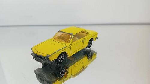 Majorette bmw csi jaune - csi,