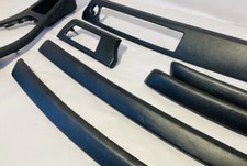 2008-2013 BMW E92 328 335 320 Interior Trim Black leather 7 Pieces