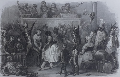 Ancienne gravure après - ancienne, d'après