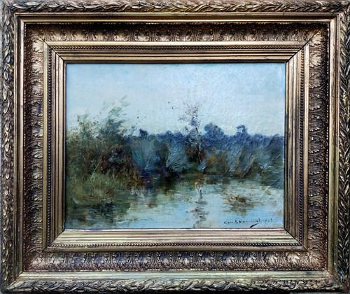 Superbe peinture huile - superbe, l'huile