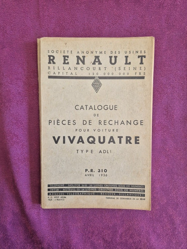 Renault vivaquatre adl - ,