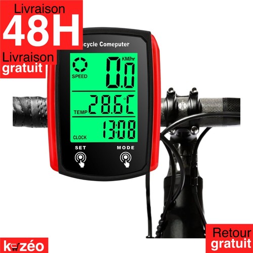Compteur vélo ip54 - compteur,