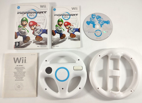 Jeu wii mario kart avec - ,