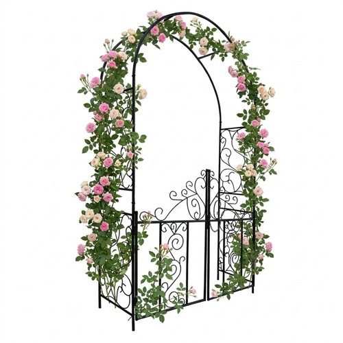Arche rosiers jardin - rosiers,,