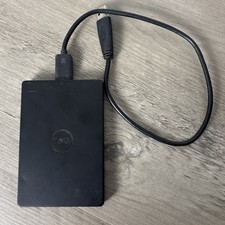 DELL Backup Plus SRD00F1 1TB Portable External Hard Drive With Cable, Tested ?