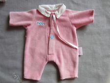 Vêtement de poupée : combinaison corolle Tidoo pour poupon 30 cm