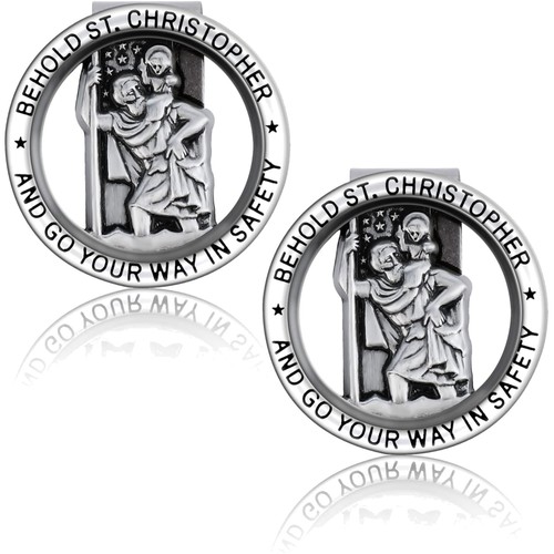 Médaille saint christophe - saint,