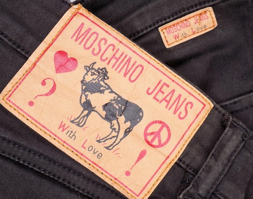 Pantalon baggy moschino - pantalon,