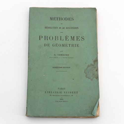 Méthodes résolution de - de,