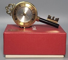 Vintage Swiza 8 Clock Hand Winding Manual Swiss Made Novelty Clock in Original 