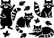 1 Planche de stickers Ratons