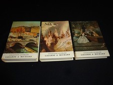 LOT DE 3 LAGARDE ET MICHARD COLLECTION LITTERAIRE XVIIIe XIXe XXe BORDAS 1965