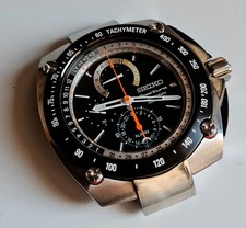 Seiko Quartz New 100m Sportura Perpeual Calendar NOS NEW