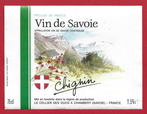 107 etiquette vin savoie - 107-09,