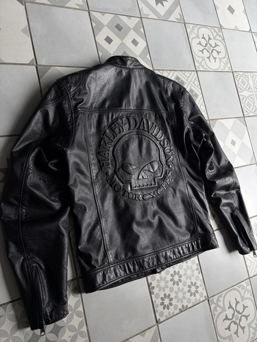 Veste cuir harley davidson - veste,
