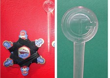 PAQUEBOT NORMANDIE BOBINE FIL de LIN années 1935 SS NORMANDIE  et PIQUE OLIVES