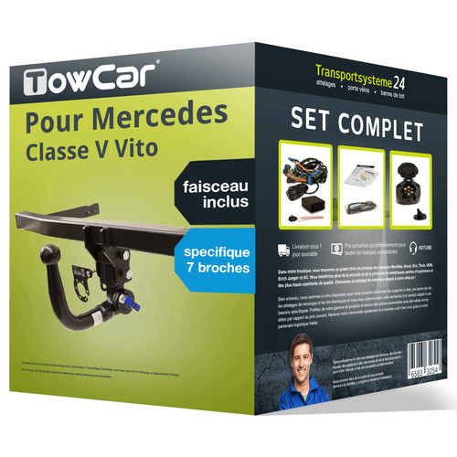 Attelage pour mercedes vito - attelage,