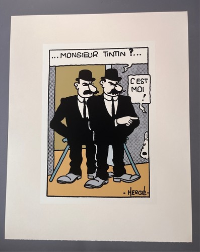 Herge serigraphie les - -,