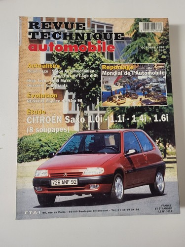 Revue technique automobile - revue,