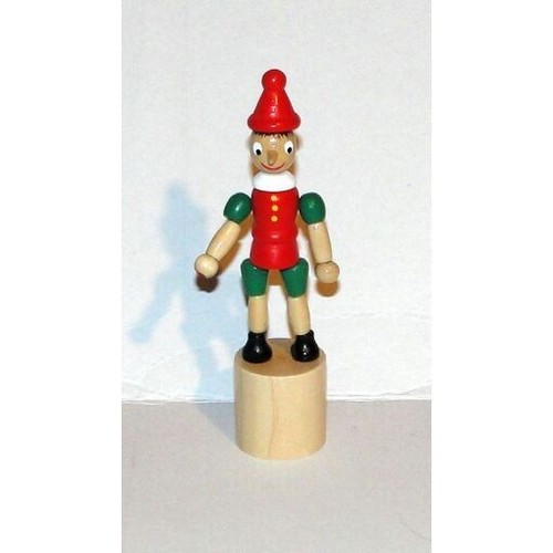Figurine pinocchio bois - pinocchio, en