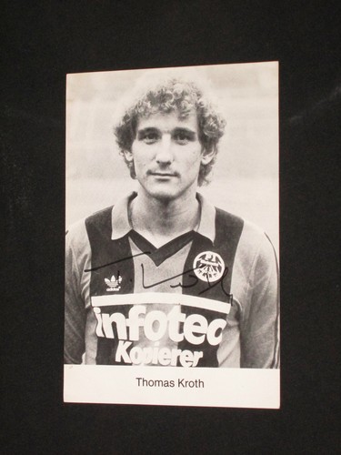 Thomas kroth autogrammkarte - thomas,