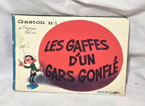 Franquin gaston lagaffe 5 - gaston, #5
