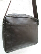 -AUTHENTIQUE grand sac bandoulière  LE TANNEUR cuir TBEG vintage bag 