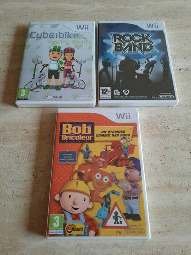 Lot jeux nintendo wii - lot,