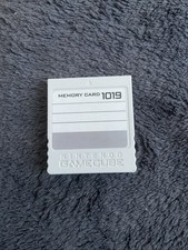 Nintendo Gamecube Memory Card Dol-020 1019 Block  