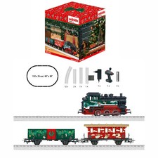 Coffret train de Noël, locomotive + 2 wagons, Start Up, digital - MARKLIN 29124 
