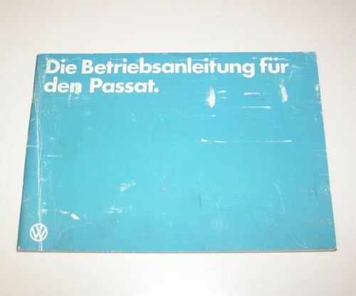 Manuel utilisation passat - vw,