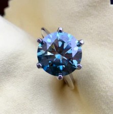 Bague solitaire certifiée