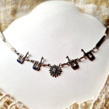 Collier Argent 925 & Sodalites
