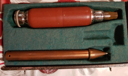 Rare coffret instrument - instrument, ancien