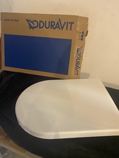 Starck 3 Toilet Seat and Cover, 0063320000,White Alpin,Small