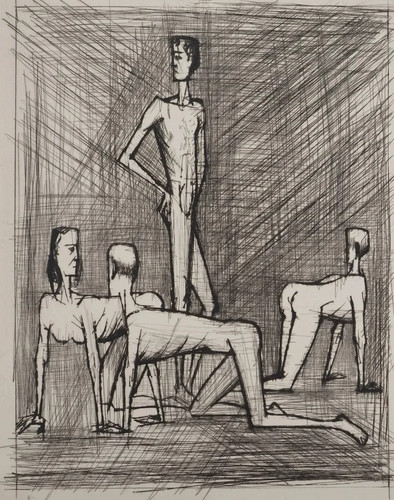 Bernard buffet les hommes - buffet, de